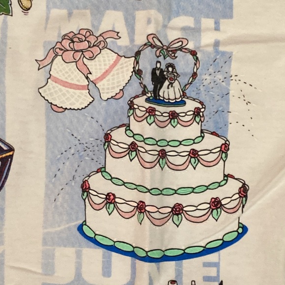 Vintage Graphic Oversized T-Shirt Made in USA Celebrate Every Month Of The Year - Picture 14 of 15